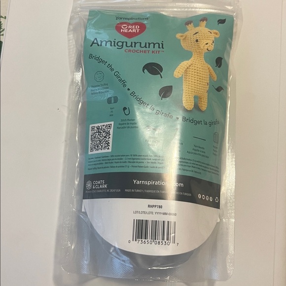 Red Heart Amigurumi Crochet Kit - Bridget the Giraffe - Picture 1 of 3